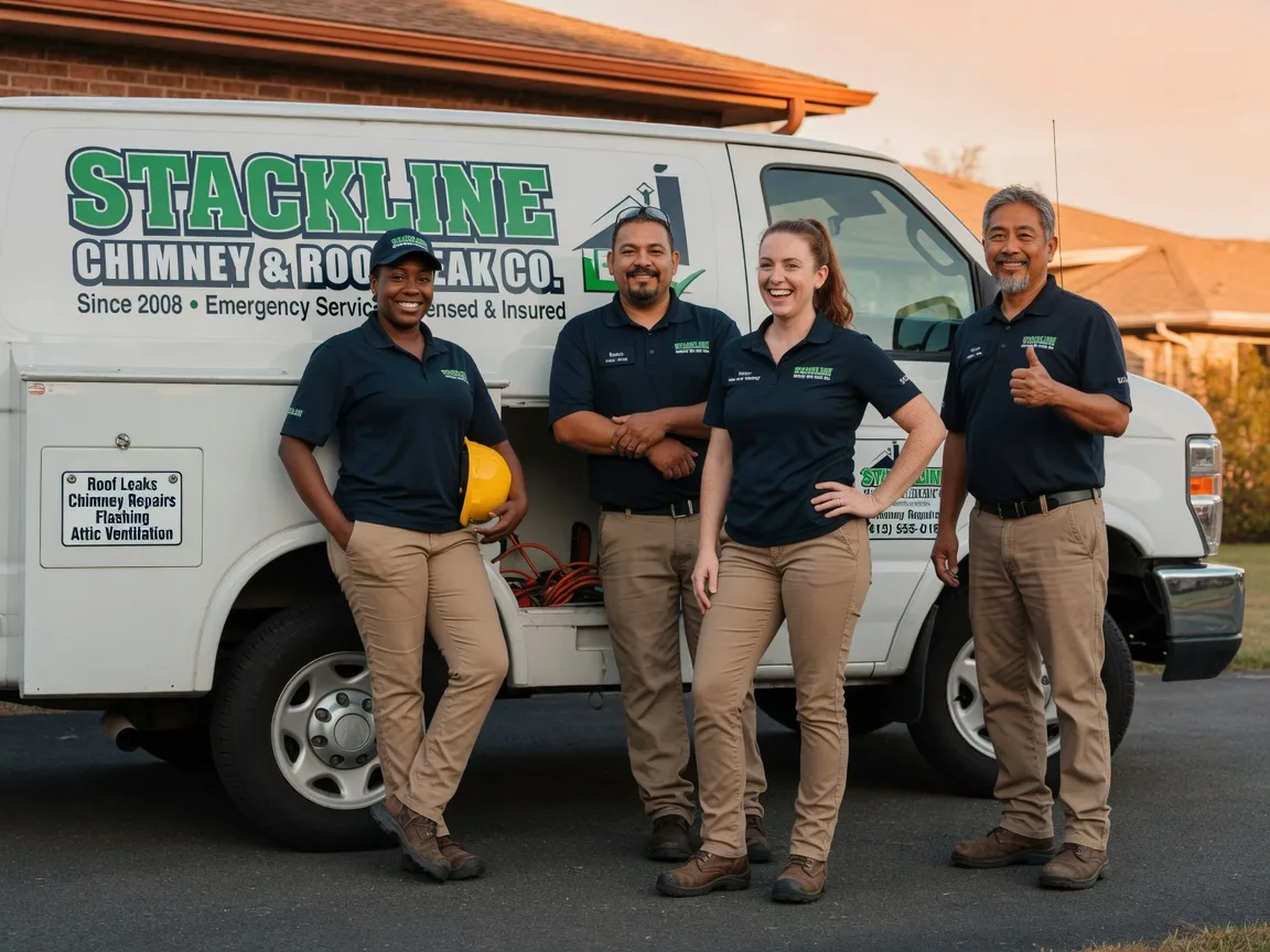 Chimney flashing repair company in Inland, NE